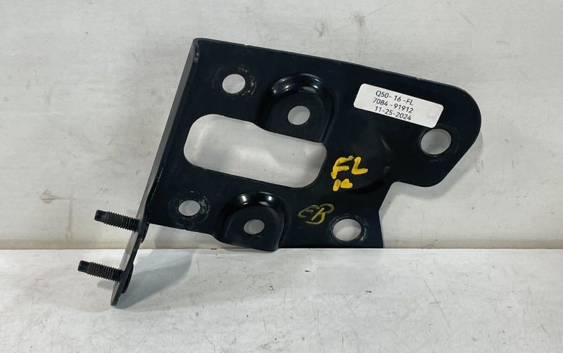 Load image into Gallery viewer, 14-23 INFINITI Q50, 17-22 Q60 LEFT SIDE HOOD LATCH LOCK SUPPORT BRACKET # 91912