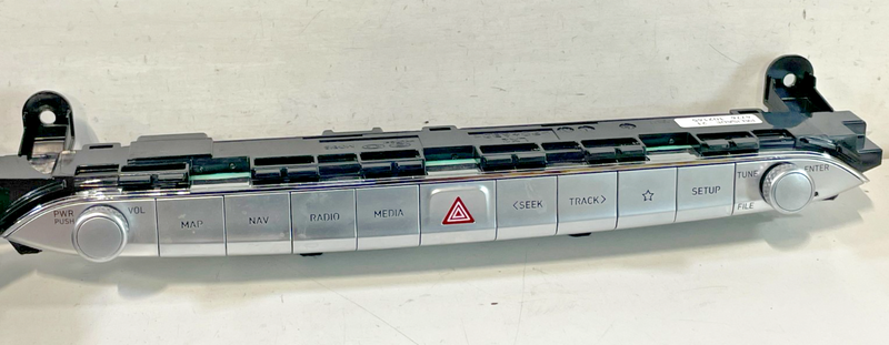 Load image into Gallery viewer, 20-22 HYUNDAI PALISADE RADIO AUDIO MEDIA CONTROL SWITCH PANEL W/ NAV # 102145