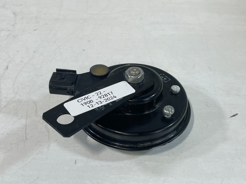 Load image into Gallery viewer, 2022 - 2025 HONDA CIVIC LOW PITCH HORN SIGNAL ALARM W/ BRACKET BLACK # 92817
