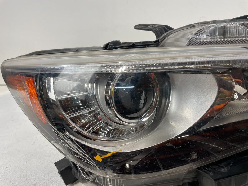 Load image into Gallery viewer, 14 - 16 INFINITI Q50 RIGHT SIDE LED HEADLIGHT HEADLAMP W/O ADAPTIVE #IG19-HDS899