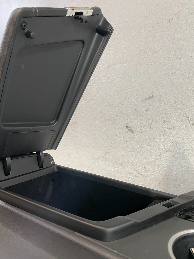 Load image into Gallery viewer, 2019-2025 GENESIS G70 CENTER CONSOLE TRIM BEZEL COVER PANEL BLACK # 104349