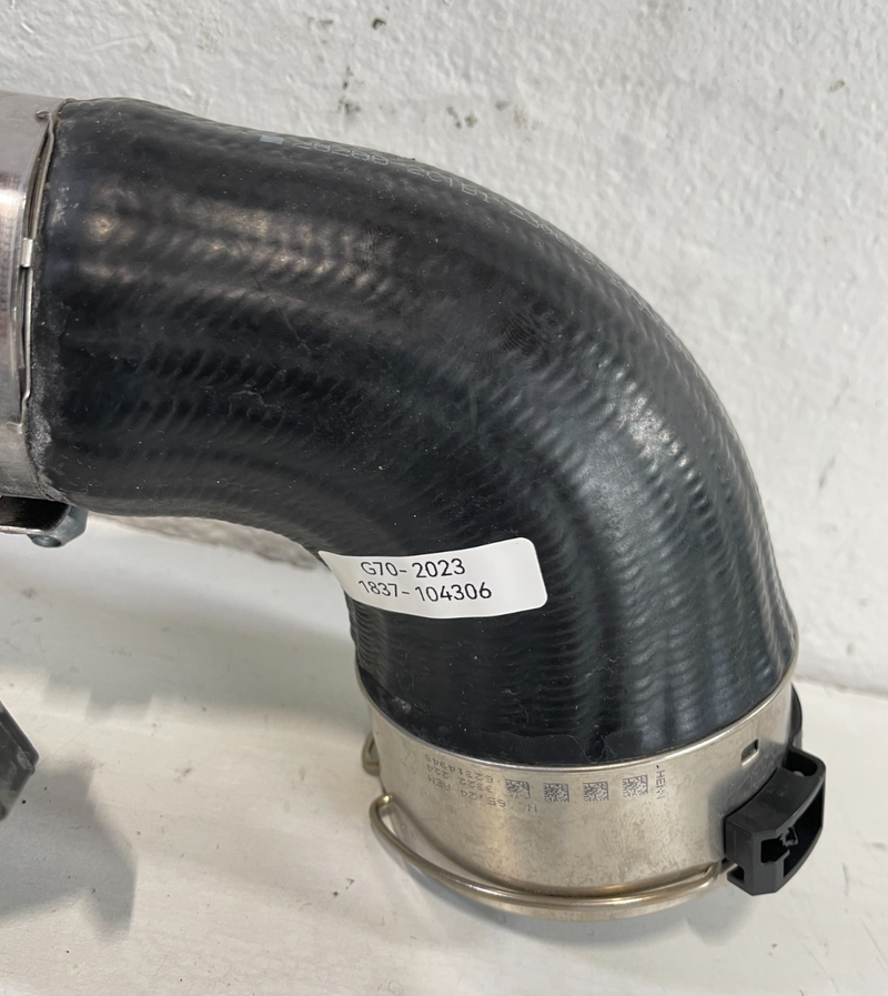 Load image into Gallery viewer, 2019 - 2023 GENESIS G70 INTERCOOLER OUTLET THROTTLE VALVE HOSE TUBE PIPE #104306