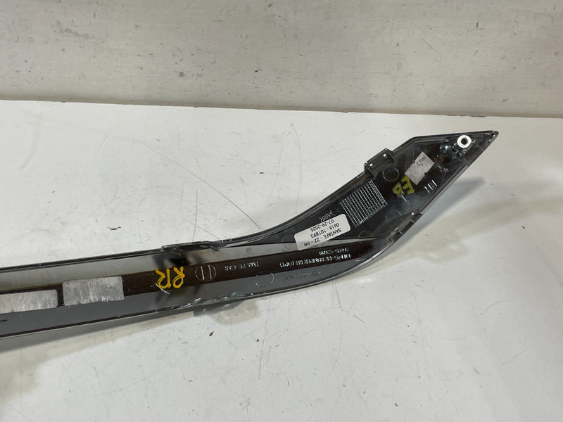 Load image into Gallery viewer, 21-23 HYUNDAI SANTA FE REAR RIGHT BUMPER COVER MOLDING CHROME TRIM STRIP #101893