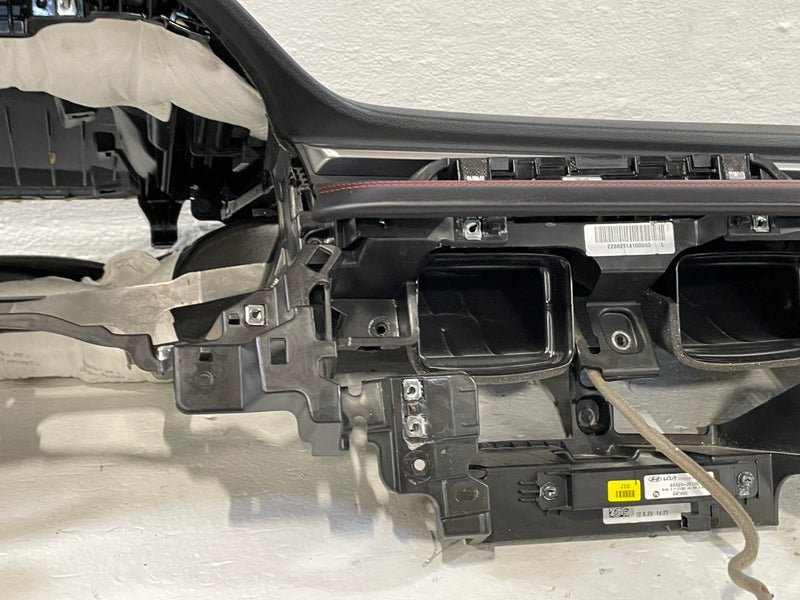 Load image into Gallery viewer, 2022-2025 GENESIS G70 DASHBOARD INSTRUMENT PANEL PAD ASSEMBLY BLACK #101096