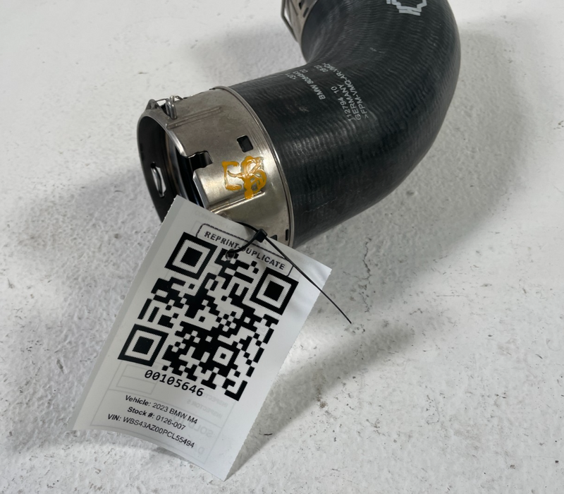Load image into Gallery viewer, 20-25 BMW G82 M4 M3 M2 X4 X3 CHARGE AIR INDUCTION HOSE PIPE LINE 3.0L # 105646