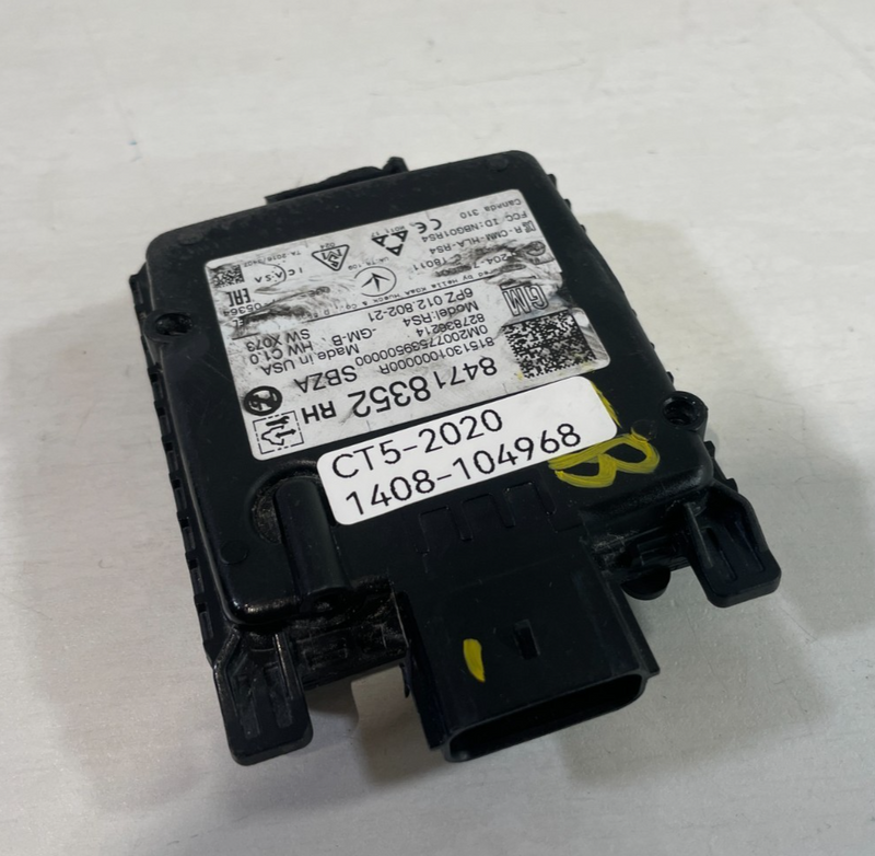 Load image into Gallery viewer, 2020-2024 CADILLAC CT5 REAR RIGHT SIDE BLIND SPOT RADAR CONTROL MODULE #104968