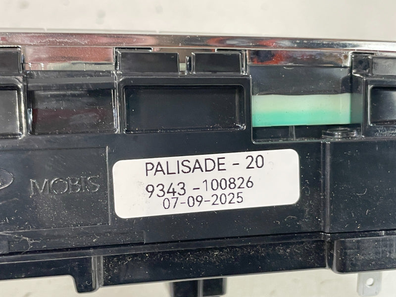 Load image into Gallery viewer, 2020-22 HYUNDAI PALISADE RADIO AUDIO MEDIA CONTROL SWITCH PANEL W/ NAV # 100826