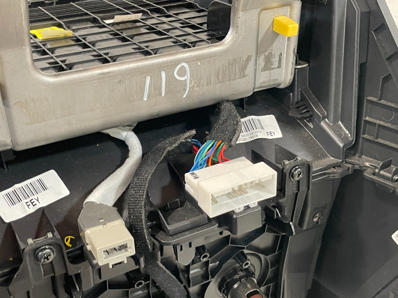 Load image into Gallery viewer, 2020-2022 HYUNDAI PALISADE CENTER CONSOLE LOWER BASE FRAME BODY BRACKET # 100912