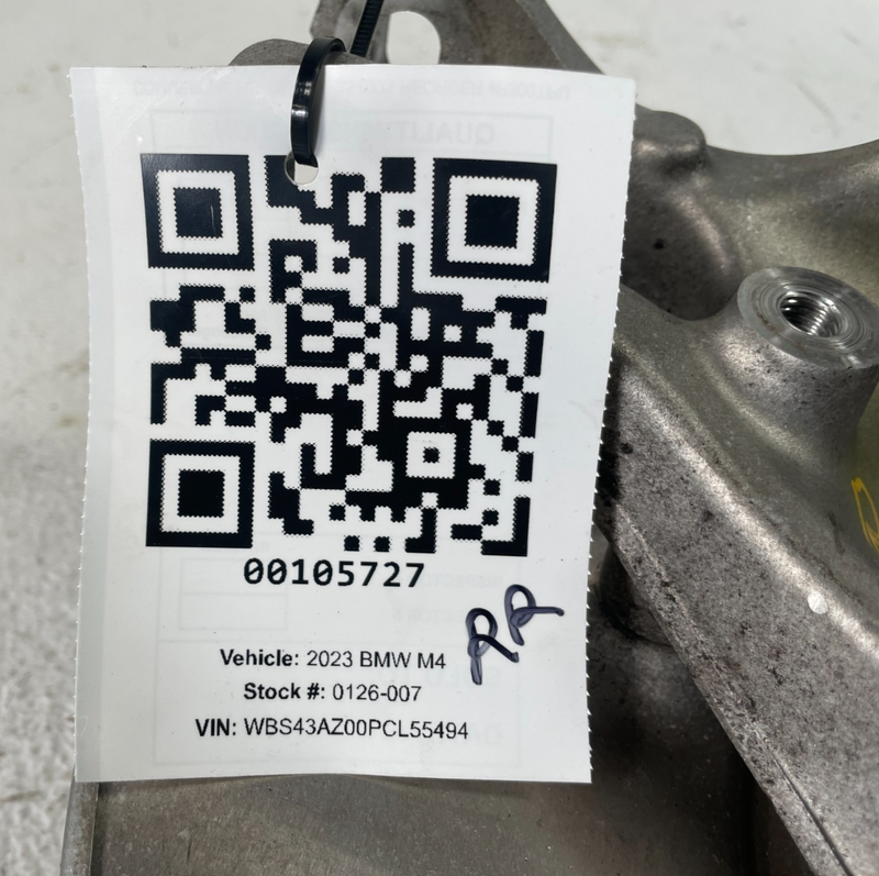 Load image into Gallery viewer, 2021-2025 BMW G82 M4 M3 M2 REAR RIGHT SIDE SPINDLE KNUCKLE W/ HUB 3.0L # 105727