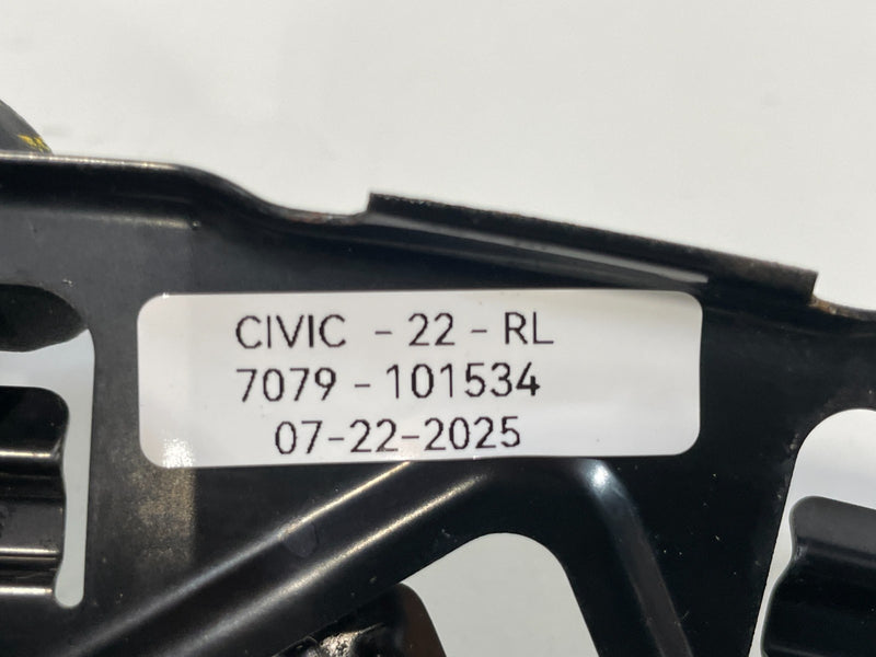 Load image into Gallery viewer, 2022 - 2025 HONDA CIVIC REAR LEFT DRIVER SIDE BUMPER STAY SIDE BRACKET # 101534