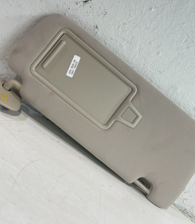 Load image into Gallery viewer, 2019 - 2025 GENESIS G70 FRONT RIGHT PASSENGER SIDE SUNVISOR SUN VISOR # 104272