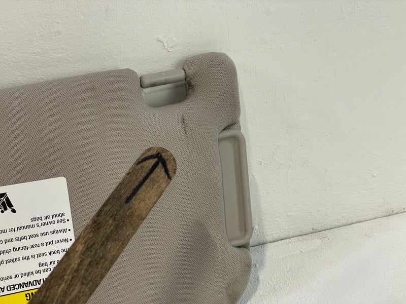 Load image into Gallery viewer, INFINITI JX35 QX60 RIGHT PASSENGER SIDE SUNVISOR SUN VISOR 96400-9PB0A # 86448