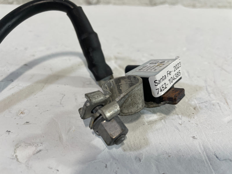Load image into Gallery viewer, 2021-2023 HYUNDAI SANTA FE NEGATIVE BATTERY CABLE WIRE W/ SENSOR 2.5L # 104385