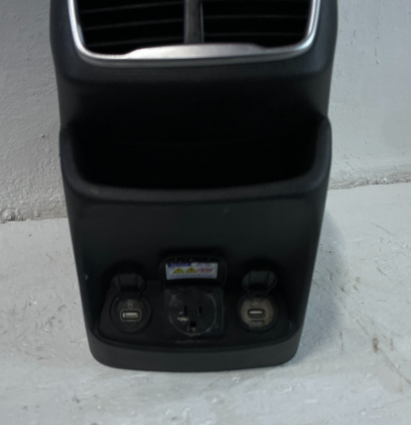 Load image into Gallery viewer, HYUNDAI SANTA FE REAR CENTER CONSOLE AIR VENT GRILLE COVER PANEL ASSEMBLY 103000