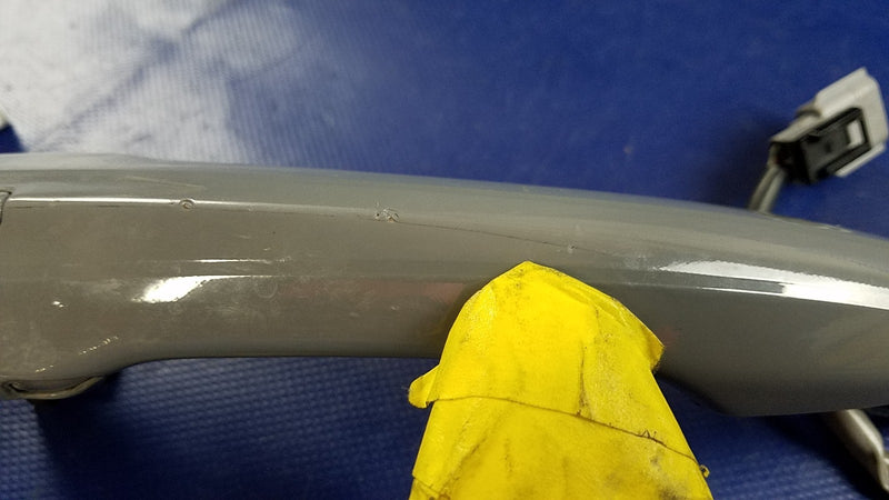 Load image into Gallery viewer, INFINITI Q50 FRONT RIGHT PASSENGER OUTSIDE EXTERIOR DOOR HANDLE GRAY # 66866