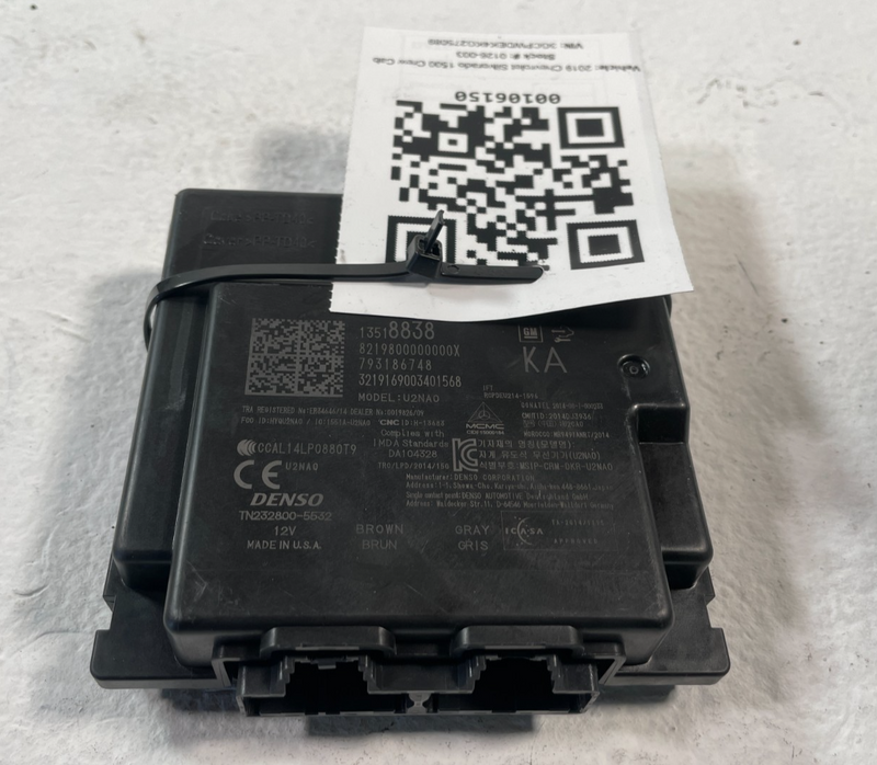 Load image into Gallery viewer, 19-22 CHEVROLET SILVERADO 1500 KEYLESS ENTRY COMPUTER CONTROL MODULE UNIT 106150