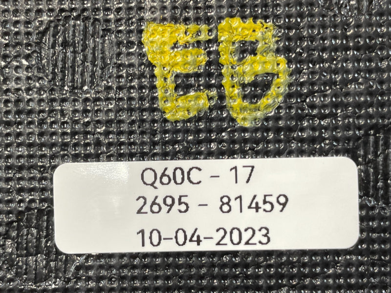 Load image into Gallery viewer, 2017 INFINITI Q60 TRUNK LUGGAGE TOOL HOLDER CARGO SPACER FOAM SET 3.0L # 81459