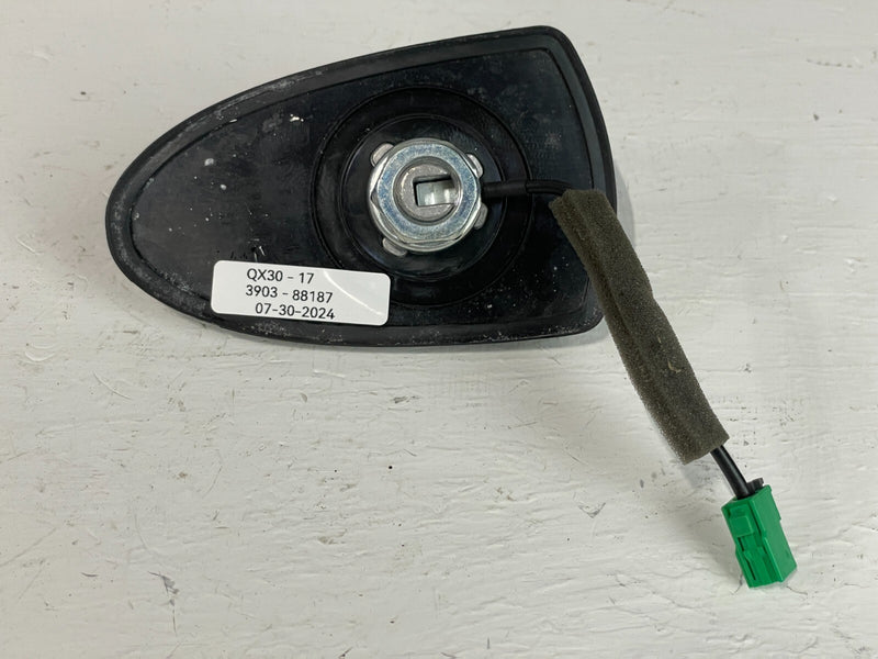 Load image into Gallery viewer, 17-19 INFINITI QX30 EXTERIOR UPPER ROOF SHARK FIN ANTENNA SILVER (KY0) # 88187