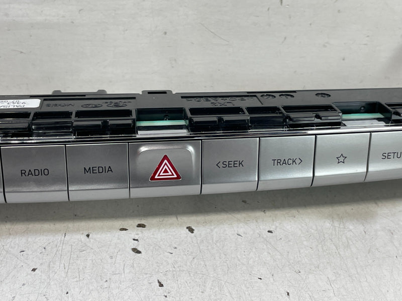 Load image into Gallery viewer, 2020-22 HYUNDAI PALISADE RADIO AUDIO MEDIA CONTROL SWITCH PANEL W/ NAV # 100826