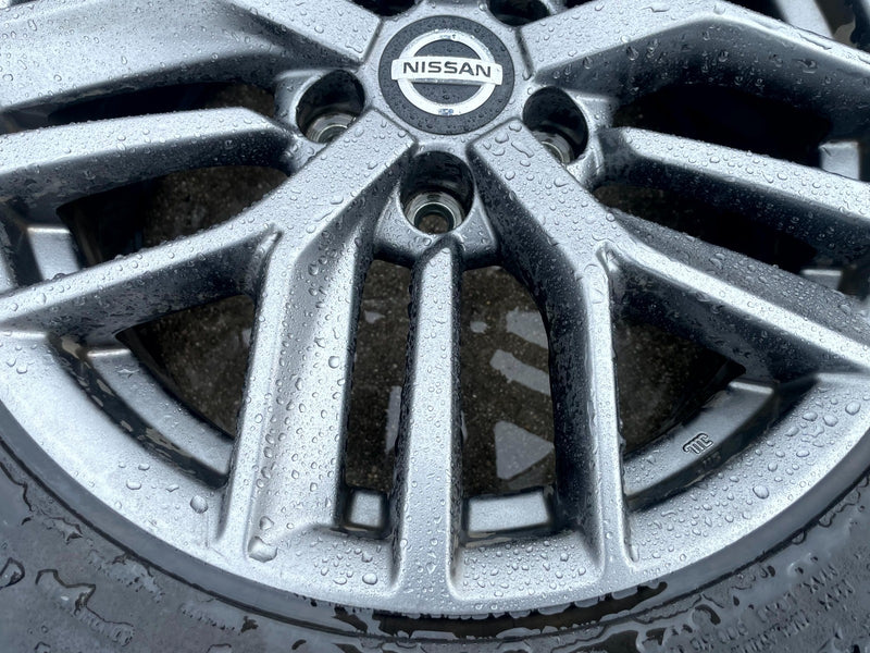 Load image into Gallery viewer, NISSAN ROGUE 17x7-1/2 15 SPOKE ALLOY WHEEL W/TIRE (ONLY#1) 2021 - 2025 # 106885