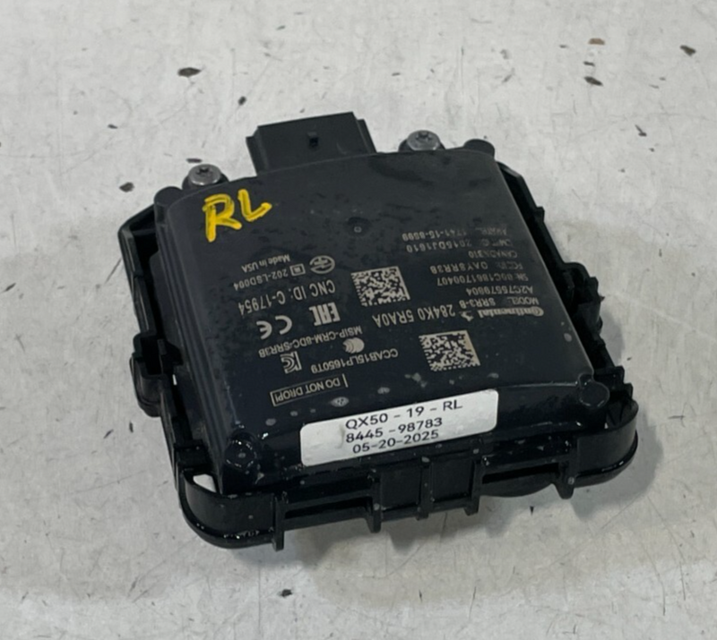 Load image into Gallery viewer, 2019 - 2021 INFINITI QX50 REAR LH OR RH BLIND SPOT RADAR WARNING SENSOR # 98783