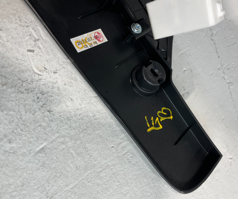 Load image into Gallery viewer, 2019-2025 GENESIS G70 CENTER CONSOLE TRIM BEZEL COVER PANEL BLACK # 104349