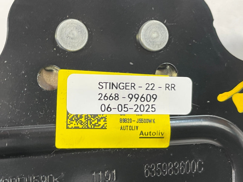 Load image into Gallery viewer, 18-23 KIA STINGER REAR RIGHT PASSENGER SIDE SEAT BELT SEATBELT RETRACTOR # 99609