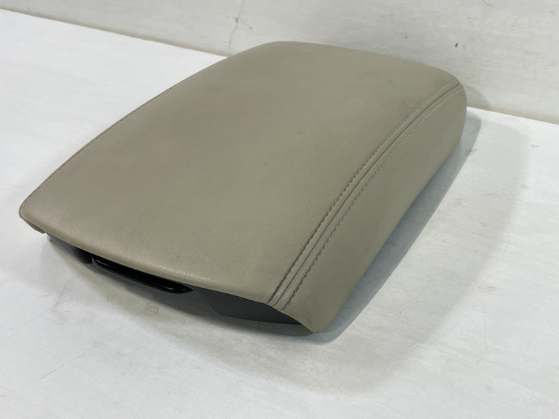 Load image into Gallery viewer, 2016 - 2020 INFINITI Q50 CENTER CONSOLE ARM REST ARMREST LID COVER BEIGE # 90135