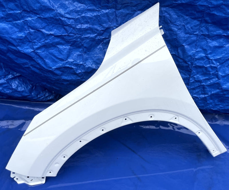 Load image into Gallery viewer, NISSAN ROGUE FRONT LEFT DRIVER SIDE FENDER ASSEMBLY WHITE (QAK) 21-25 # 106877