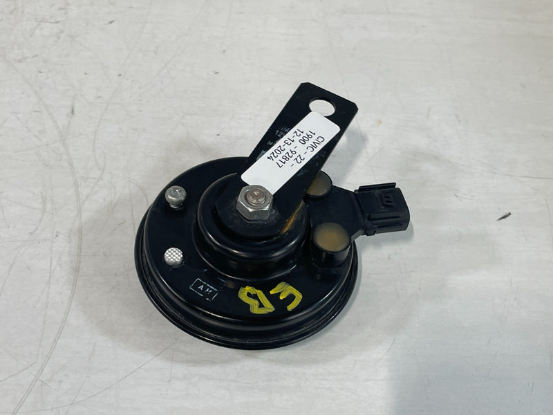 Load image into Gallery viewer, 2022 - 2025 HONDA CIVIC LOW PITCH HORN SIGNAL ALARM W/ BRACKET BLACK # 92817
