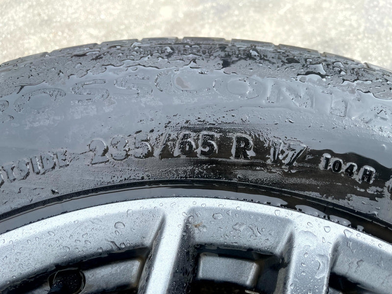 Load image into Gallery viewer, NISSAN ROGUE 17x7-1/2 15 SPOKE ALLOY WHEEL W/TIRE (ONLY#1) 2021 - 2025 # 106885