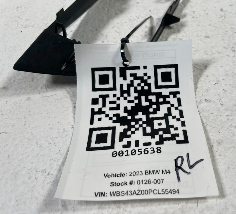 Load image into Gallery viewer, 2021 - 2025 BMW G82 M4 REAR LEFT DRIVER SIDE RADAR SENSOR BRACKET # 105638