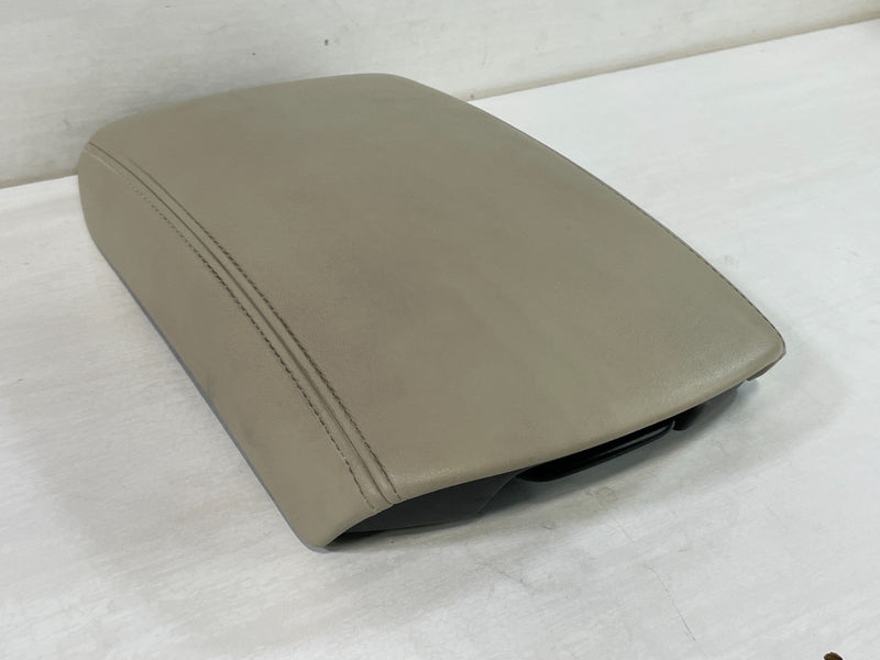 Load image into Gallery viewer, 2016 - 2020 INFINITI Q50 CENTER CONSOLE ARM REST ARMREST LID COVER BEIGE # 90135
