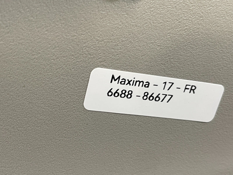 Load image into Gallery viewer, 2016 - 2023 NISSAN MAXIMA FRONT RIGHT PASSENGER SIDE SUNVISOR SUN VISOR # 86677