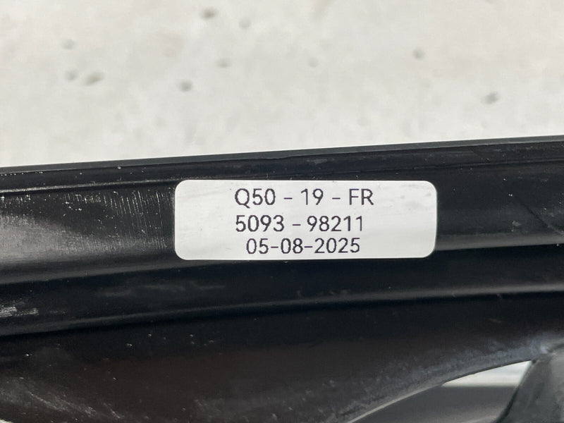 Load image into Gallery viewer, 17-23 INFINITI Q50 FRONT LEFT SIDE FOG LIGHT LAMP CHROME BEZEL W/O SPORT # 98211