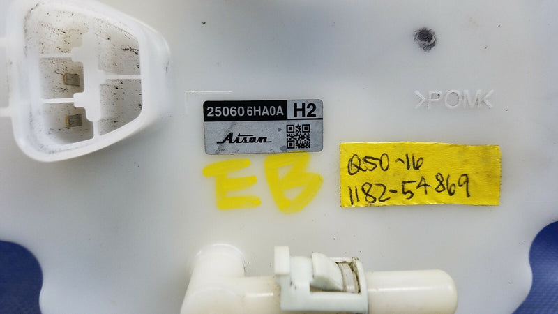 Load image into Gallery viewer, INFINITI Q50 Q60 FUEL GAS PUMP GAUGE LEVEL SENDING UNIT 25060-6HA0A 2.0L # 54869