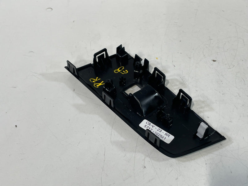 Load image into Gallery viewer, 2023-2025 HONDA CR-V REAR RIGHT PASSENGER SIDE DOOR WINDOW SWITCH BEZEL # 102561