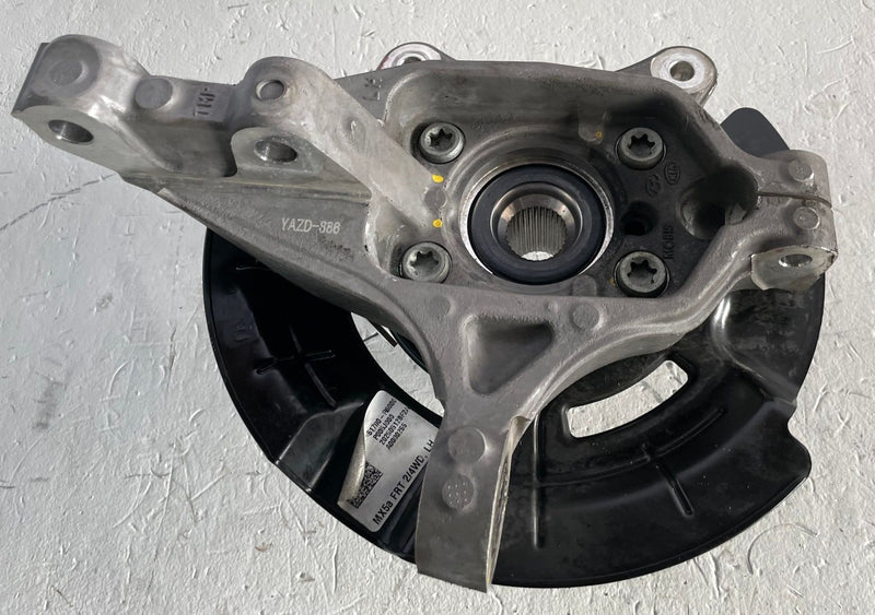 Load image into Gallery viewer, 2021-2026 HYUNDAI SANTA FE FRONT LEFT SIDE SPINDLE KNUCKLE W/BEARING HUB #112845