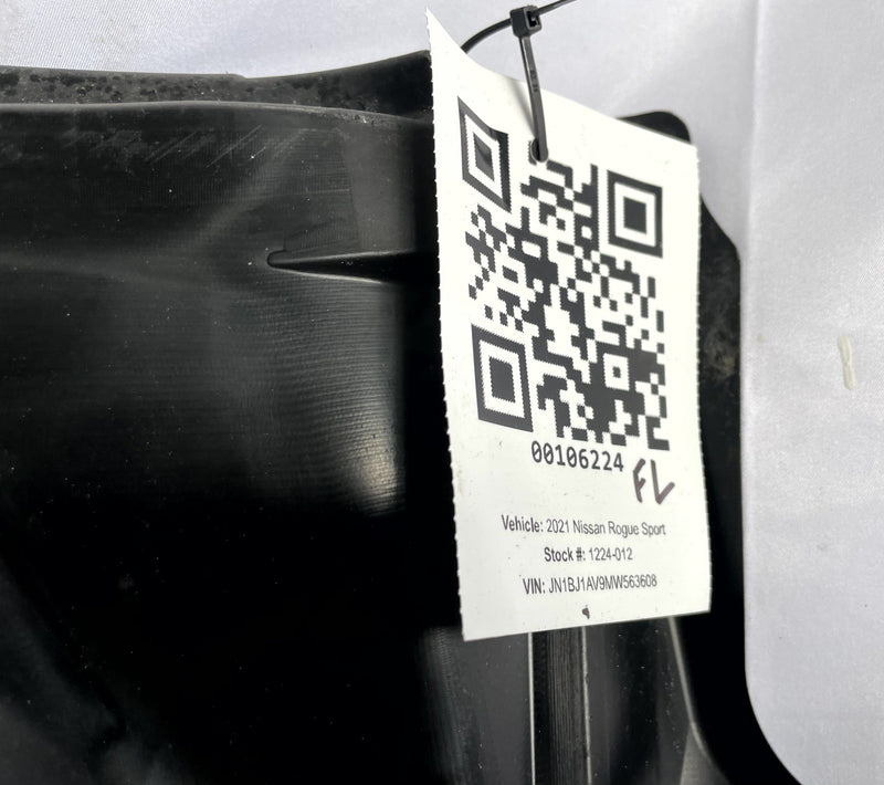 Load image into Gallery viewer, 2017-2023 NISSAN ROGUE SPORT FRONT LEFT INNER FENDER LINER SPLASH SHIELD #106224