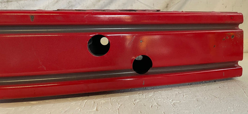 Load image into Gallery viewer, 2015 - 2025 FORD MUSTANG REAR BUMPER REINFORCEMENT IMPACT BAR BEAM RED # 112965