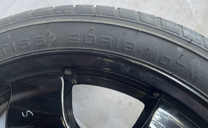 Load image into Gallery viewer, FORD MUSTANG GT 18X5 5X114.3MM 7 SPOKE SPARE WHEEL FR3C1007KB 2015-2025 # 113566