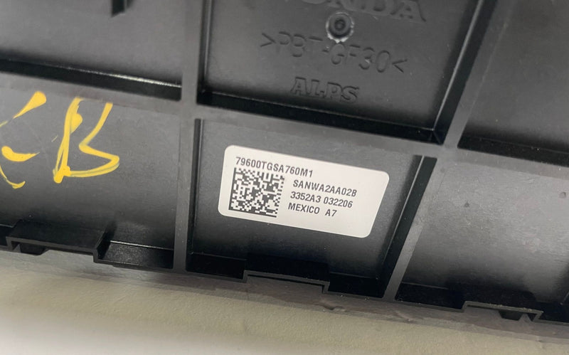 Load image into Gallery viewer, 19-23 HONDA PASSPORT DASH HVAC A/C HEATER CLIMATE CONTROL SWITCH UNIT # 113352