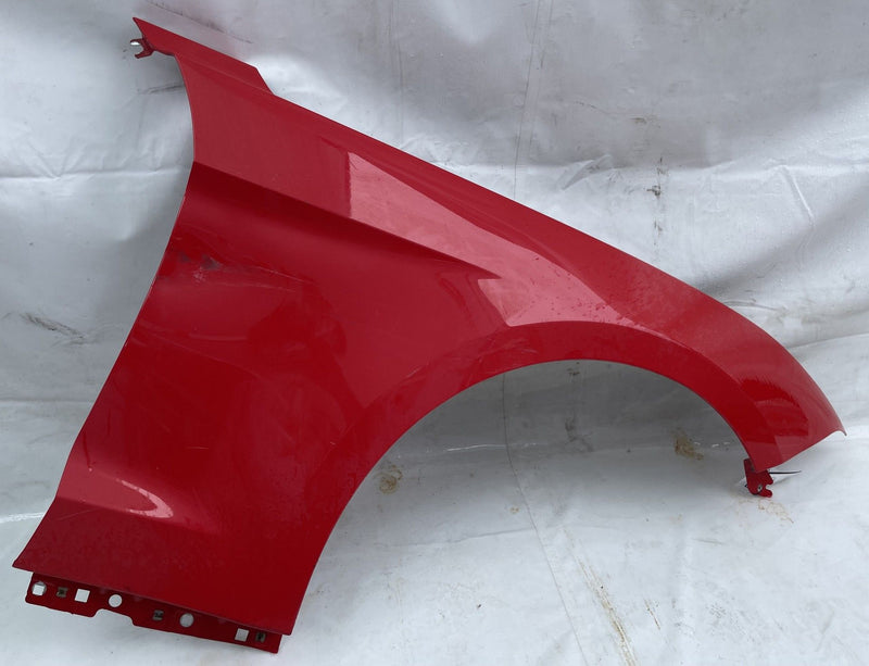 Load image into Gallery viewer, FORD MUSTANG FRONT RIGHT SIDE FENDER PANEL ASSEMBLY RED (PQ) 2018-2025 # 112999