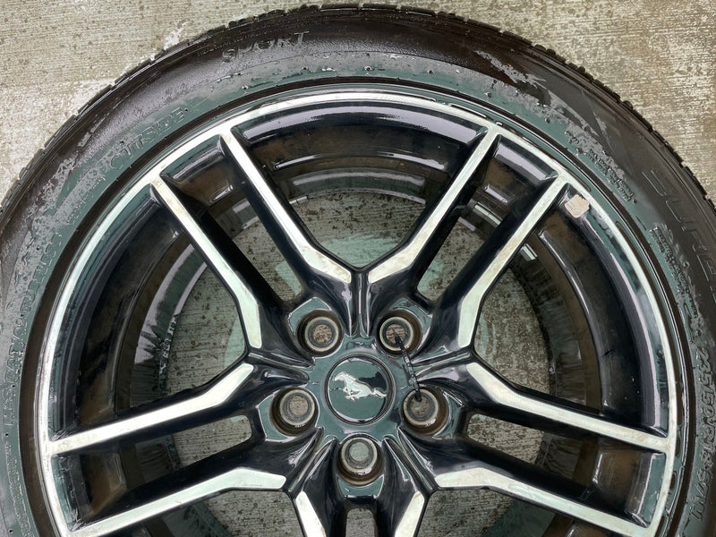 Load image into Gallery viewer, FORD MUSTANG 18x8 10 5 SPLIT SPOKE ALLOY WHEEL RIM W/TIRE (ONLY#1) 18-23 #112994