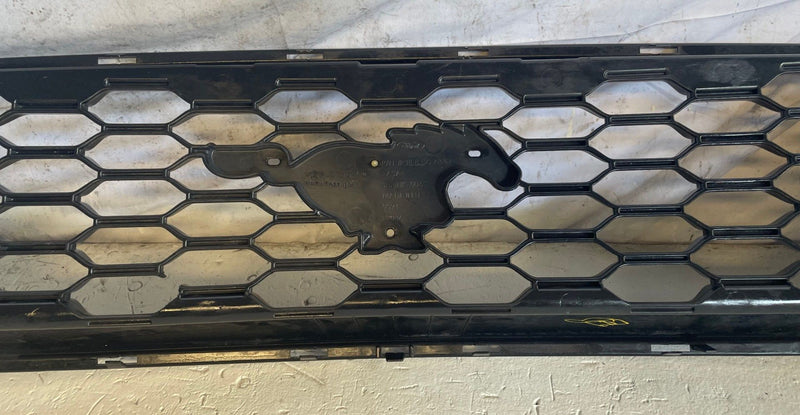 Load image into Gallery viewer, 2018 - 2023 FORD MUSTANG FRONT BUMPER UPPER GRILLE BLACK JR3B-8150-AEW # 113544