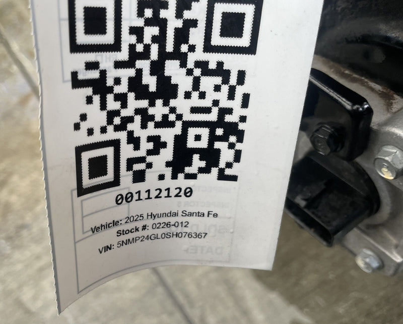 Load image into Gallery viewer, HYUNDAI SANTA FE FWD AUTO TRANSMISSION ASSEMBLY 2.5L 10K MILES 2024-2025 #112120