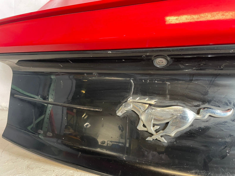 Load image into Gallery viewer, FORD MUSTANG COUPE REAR TRUNK DECK LID SHELL W/ SPOILER RED (PQ) 15-23 # 112980