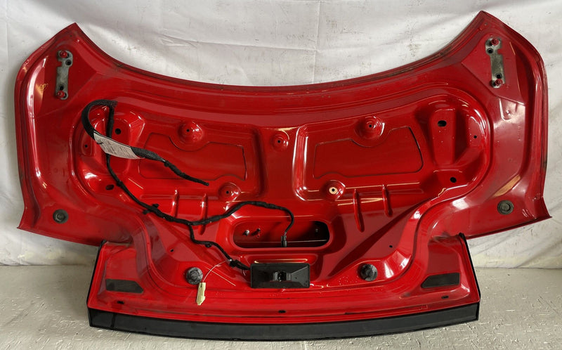 Load image into Gallery viewer, FORD MUSTANG COUPE REAR TRUNK DECK LID SHELL W/ SPOILER RED (PQ) 15-23 # 112980