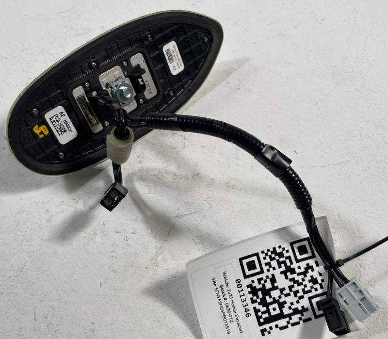 Load image into Gallery viewer, 2019-2025 HONDA PASSPORT SHARK ROOF FIN RADIO ANTENNA WHITE (NH883P) # 113346