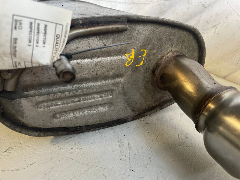 Load image into Gallery viewer, 2018-2023 FORD MUSTANG REAR RIGHT SIDE EXHAUST SYSTEM MUFFLER PIPE 2.3L # 113536